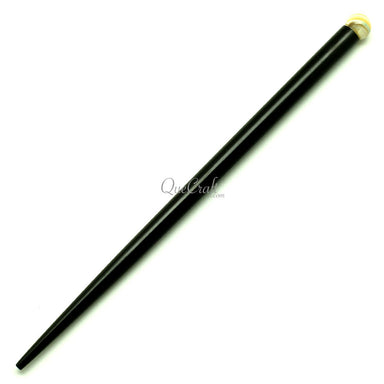 Ebony & Shell Hair Stick #13183 - HORN JEWELRY