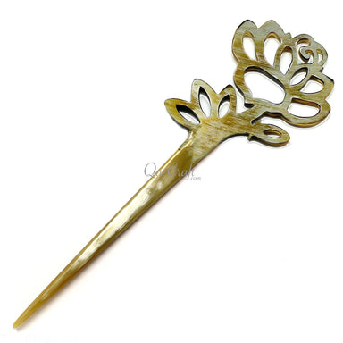 Horn Hair Stick #10543 - HORN JEWELRY