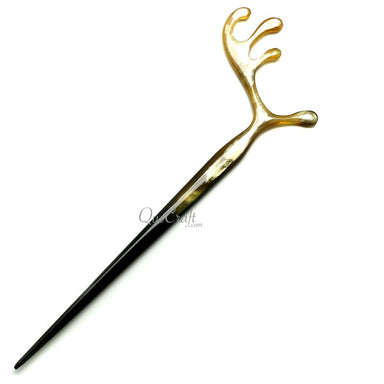 Horn Hair Stick #12161 - HORN JEWELRY