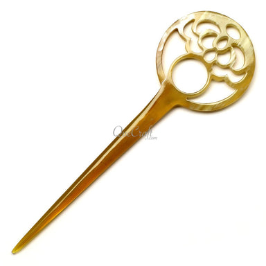 Horn Hair Stick #12554 - HORN JEWELRY