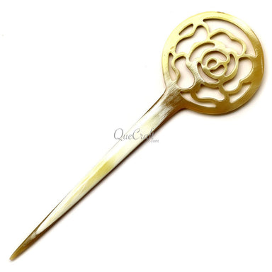 Horn Hair Stick #12555 - HORN JEWELRY