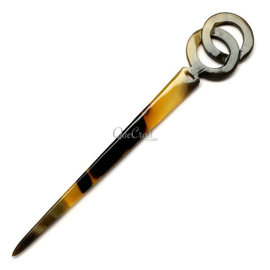Horn Hair Stick #12577 - HORN JEWELRY