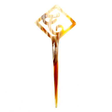 Horn Hair Pin #14079 - HORN JEWELRY