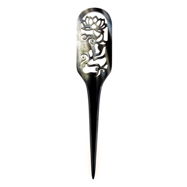 Horn Hair Pin #14081 - HORN JEWELRY