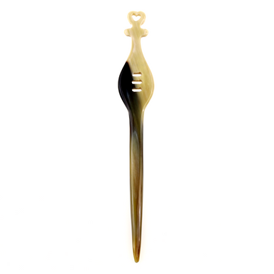 Horn Hair Pin #14109 - HORN JEWELRY