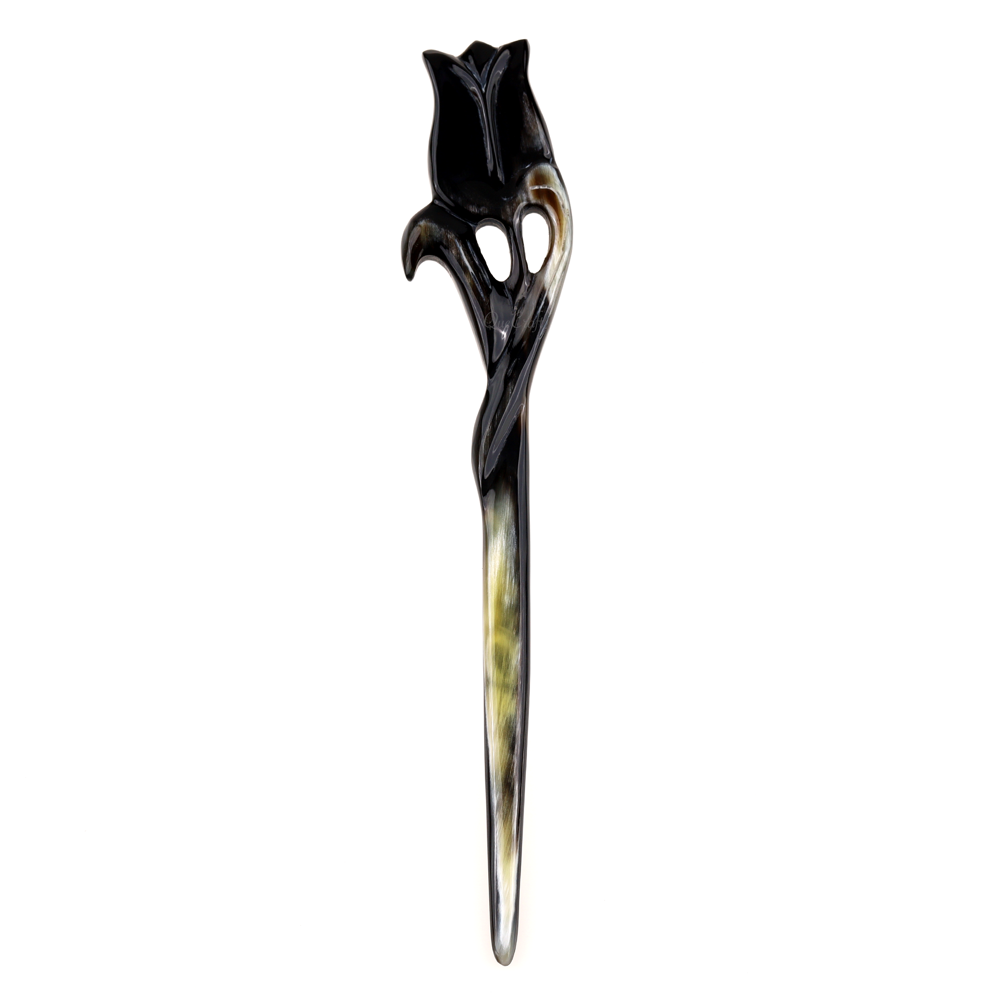 Horn Hair Pin #14112 - HORN JEWELRY