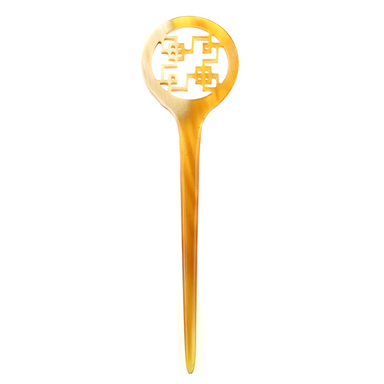 Horn Hair Pin #14116 - HORN JEWELRY