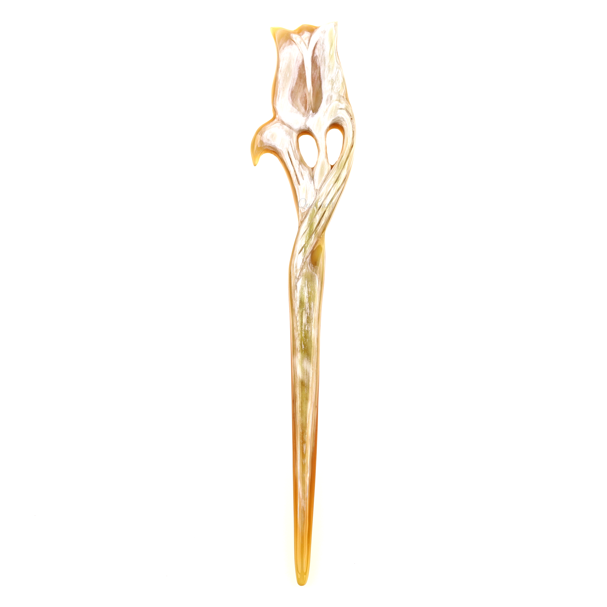 Horn Hair Pin #14118 - HORN JEWELRY
