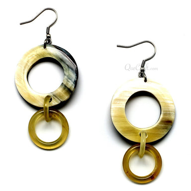 Horn Earrings #10035 - HORN JEWELRY