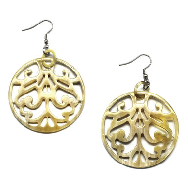 Horn Earrings #6132 - HORN JEWELRY