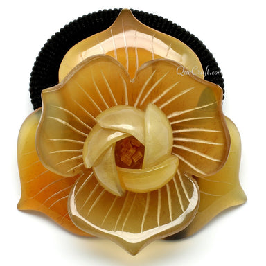 Horn Ponytail Holder #10715 - HORN JEWELRY
