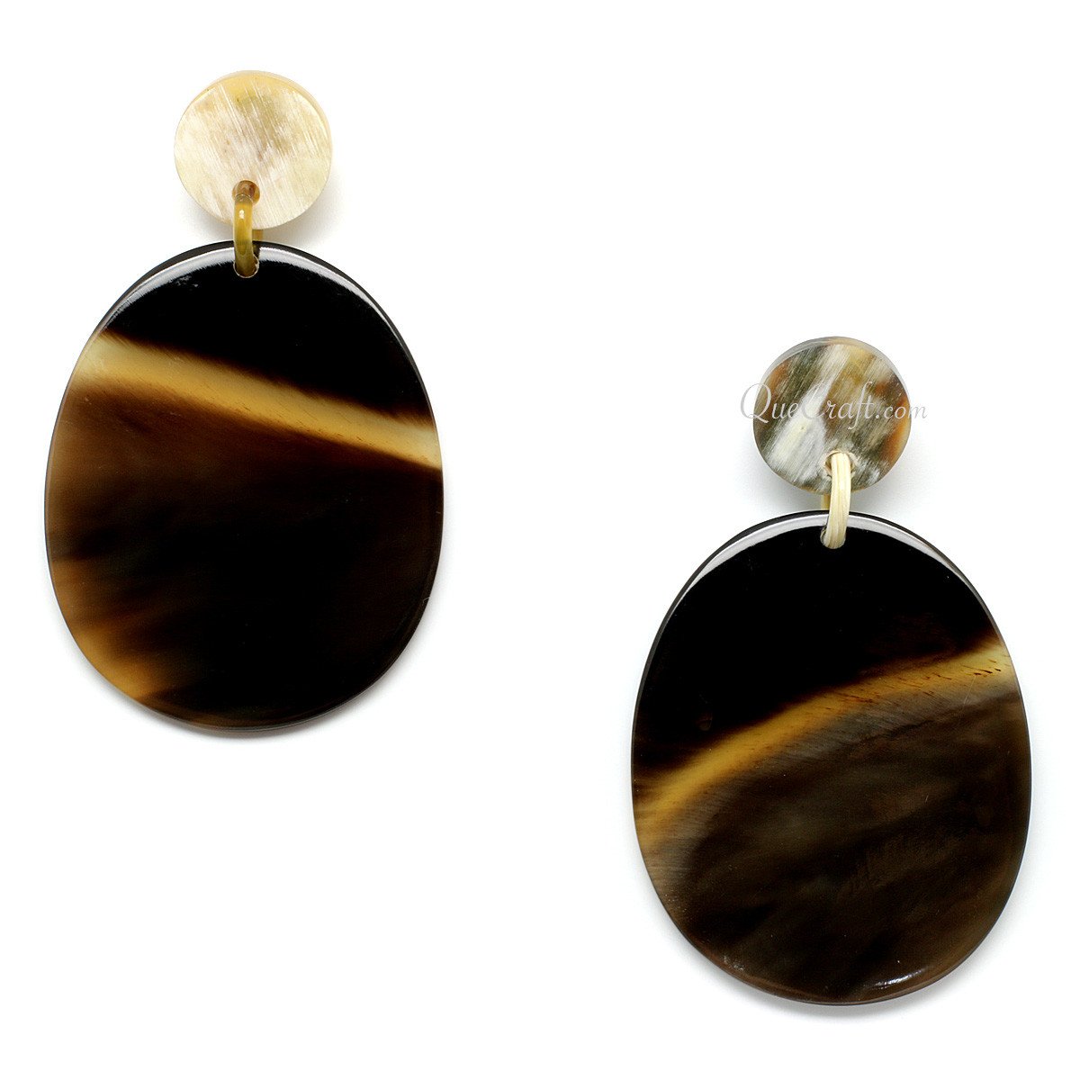 Horn Earrings #11054 - HORN JEWELRY
