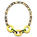 Horn & Lacquer Chain Necklace #11276 - HORN JEWELRY