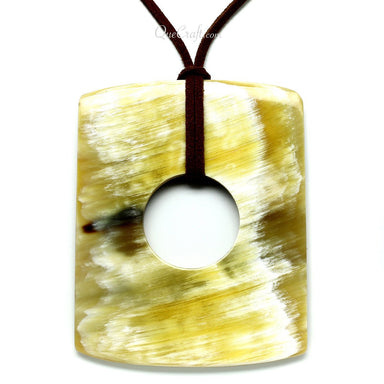 Horn Pendant #11413 - HORN JEWELRY