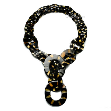 Horn Chain Necklace #11376 - HORN JEWELRY