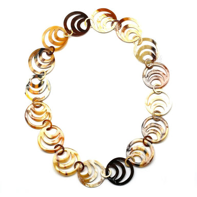 Horn Chain Necklace #9759 - HORN JEWELRY