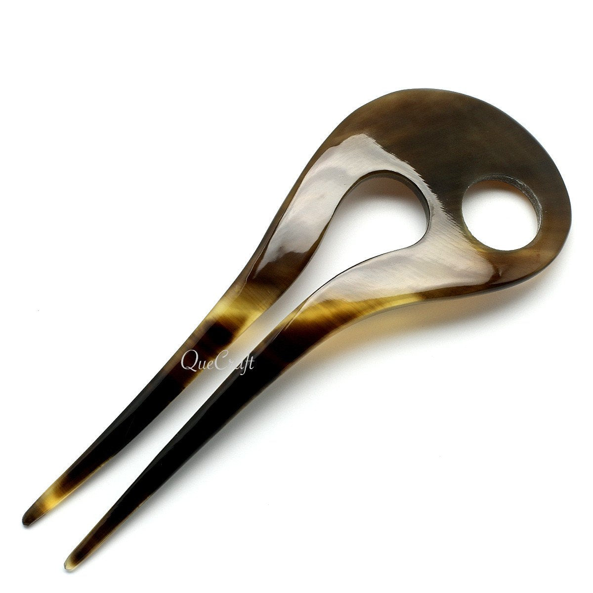 Horn Hair Pin #10598 - HORN JEWELRY