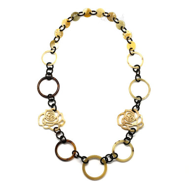 Horn Chain Necklace #5279 - HORN JEWELRY