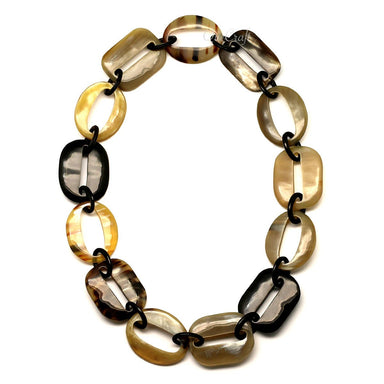 Horn Chain Necklace #5251 - HORN JEWELRY