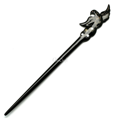 Horn & Shell Hair Stick #10488 - HORN JEWELRY