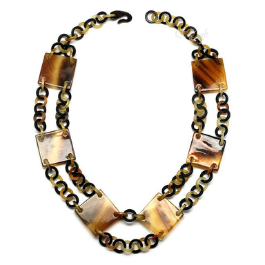 Horn Chain Necklace #9770 - HORN JEWELRY