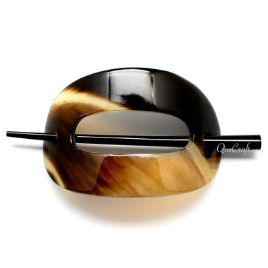 Horn Hair Barrette #11034 - HORN JEWELRY