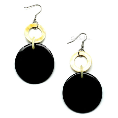 Horn Earrings #10039 - HORN JEWELRY