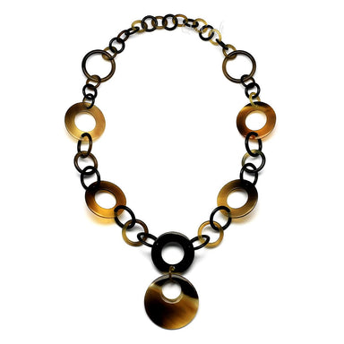 Horn Chain Necklace #4081 - HORN JEWELRY