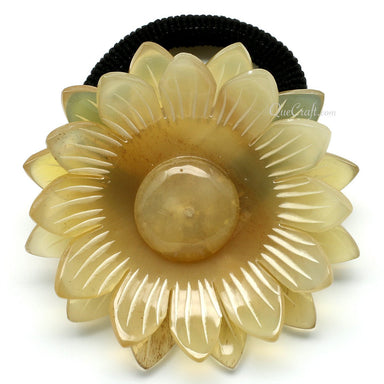 Horn Ponytail Holder #10720 - HORN JEWELRY