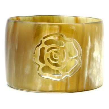 Horn Bangle Bracelet #9624 - HORN JEWELRY