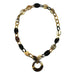 Horn Chain Necklace #4163 - HORN JEWELRY