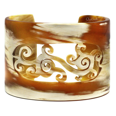 Horn Cuff Bracelet #4541 - HORN JEWELRY