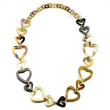 Horn Chain Necklace #4131 - HORN JEWELRY