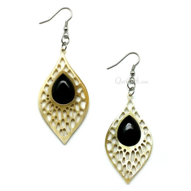 Horn Earrings #11518 - HORN JEWELRY