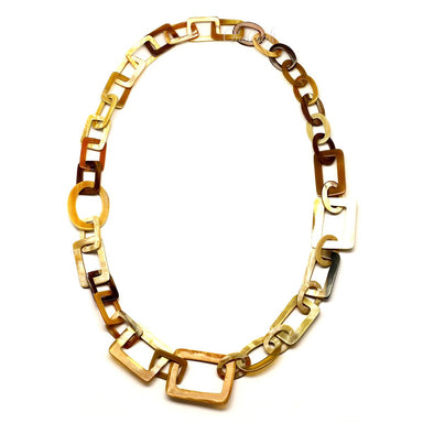 Horn Chain Necklace #5271 - HORN JEWELRY