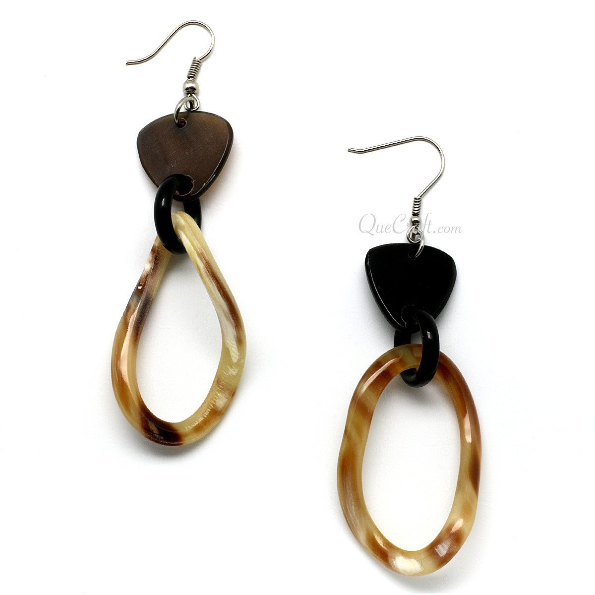 Horn Earrings #10042 - HORN JEWELRY