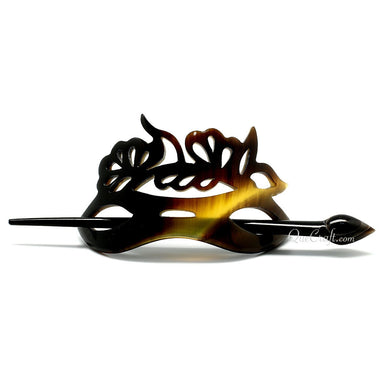 Horn Hair Barrette #10857 - HORN JEWELRY