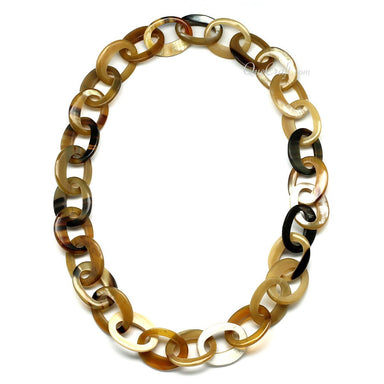 Horn Chain Necklace #10569 - HORN JEWELRY