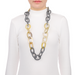 Horn Chain Necklace #11647 - HORN JEWELRY