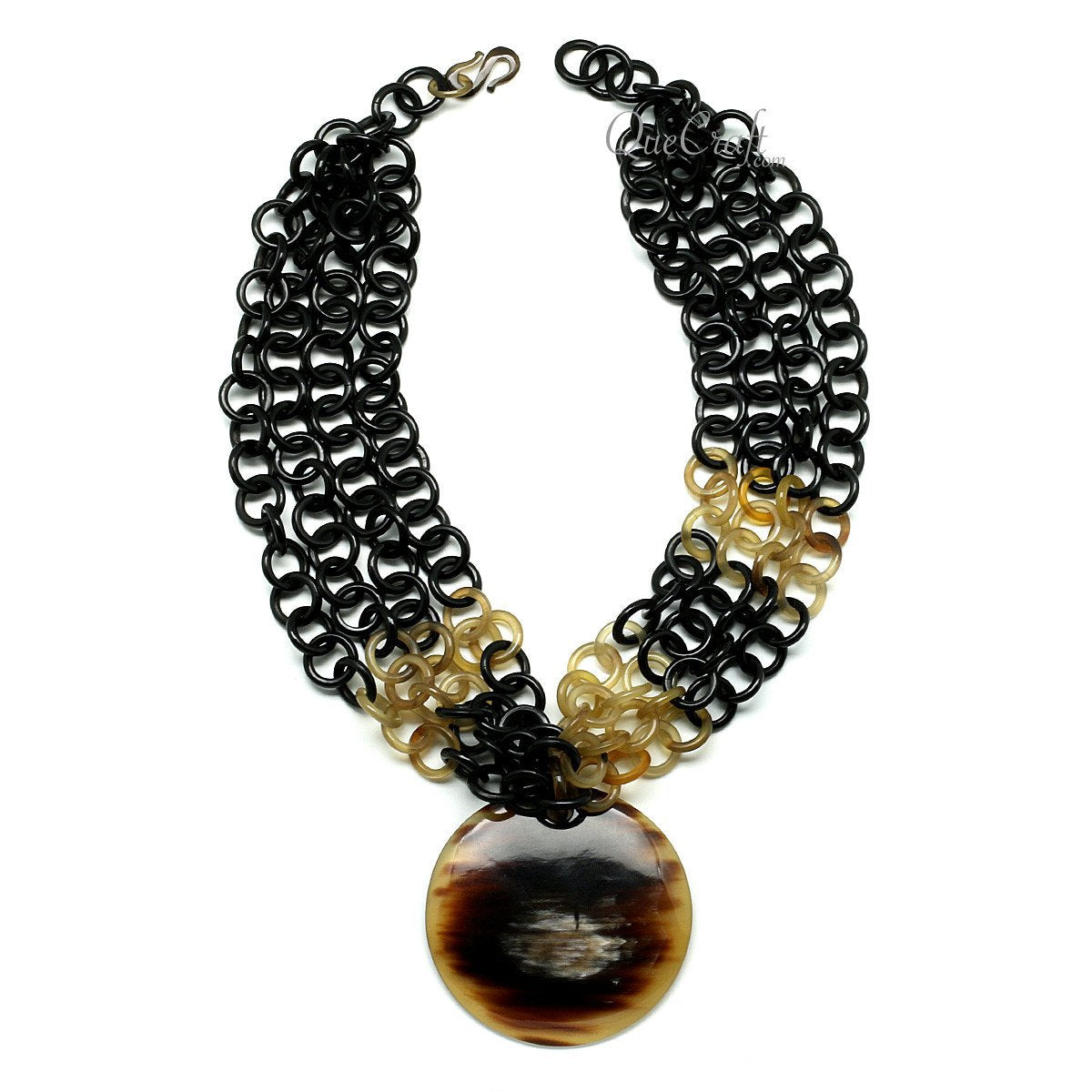 Horn Chain Necklace #11657 - HORN JEWELRY