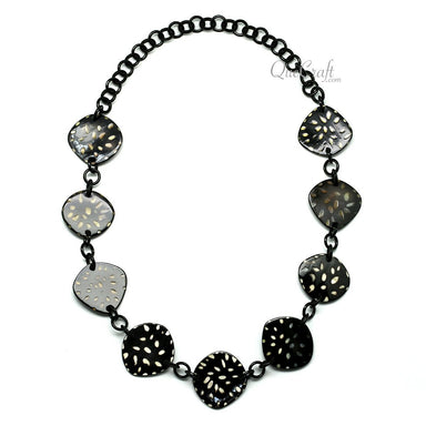 Horn Chain Necklace #11707 - HORN JEWELRY
