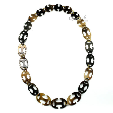 Horn Chain Necklace #11708 - HORN JEWELRY