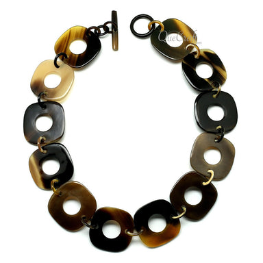 Horn Chain Necklace #11729 - HORN JEWELRY