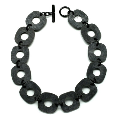 Horn Chain Necklace #11730 - HORN JEWELRY