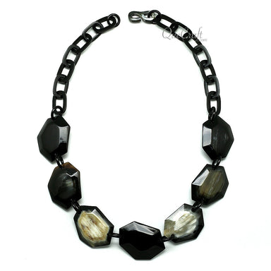 Horn Chain Necklace #11737 - HORN JEWELRY
