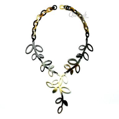 Horn Chain Necklace #11738 - HORN JEWELRY