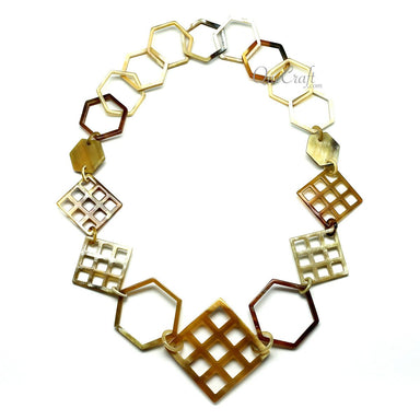 Horn Chain Necklace #11741 - HORN JEWELRY
