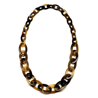 Horn Chain Necklace #11819 - HORN JEWELRY