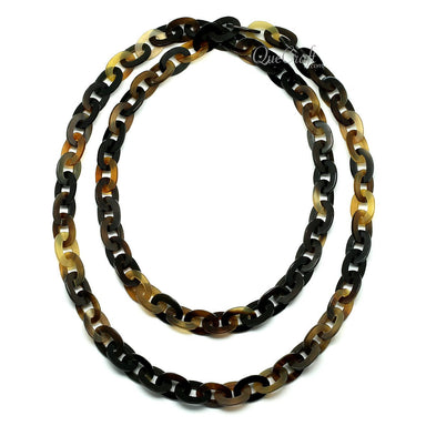 Horn Chain Necklace #11915 - HORN JEWELRY
