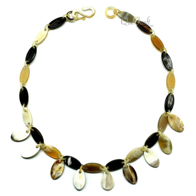 Horn Chain Necklace #11935 - HORN JEWELRY